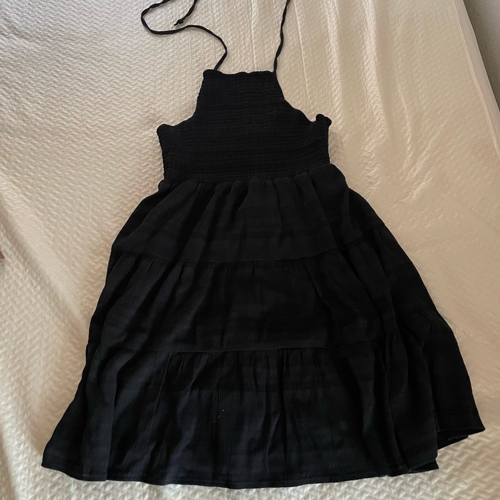 American Eagle Halter Backless Dress